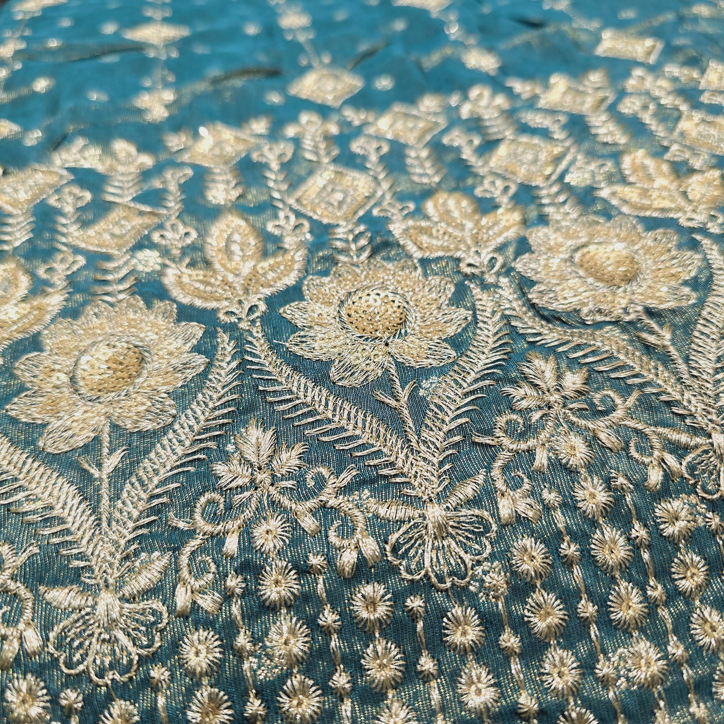 Tissue Fabric (Dark Teal Green)