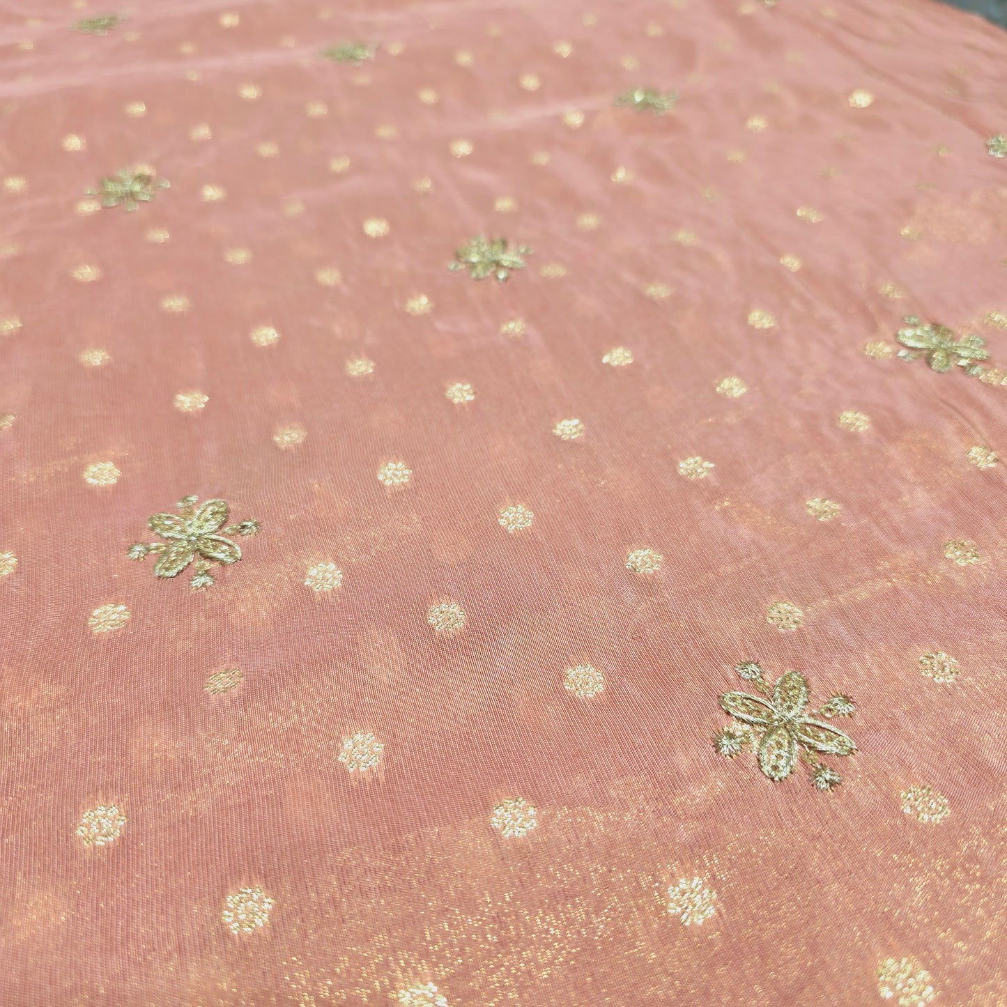 Tissue with Chota Buta & Border (Baby Pink)