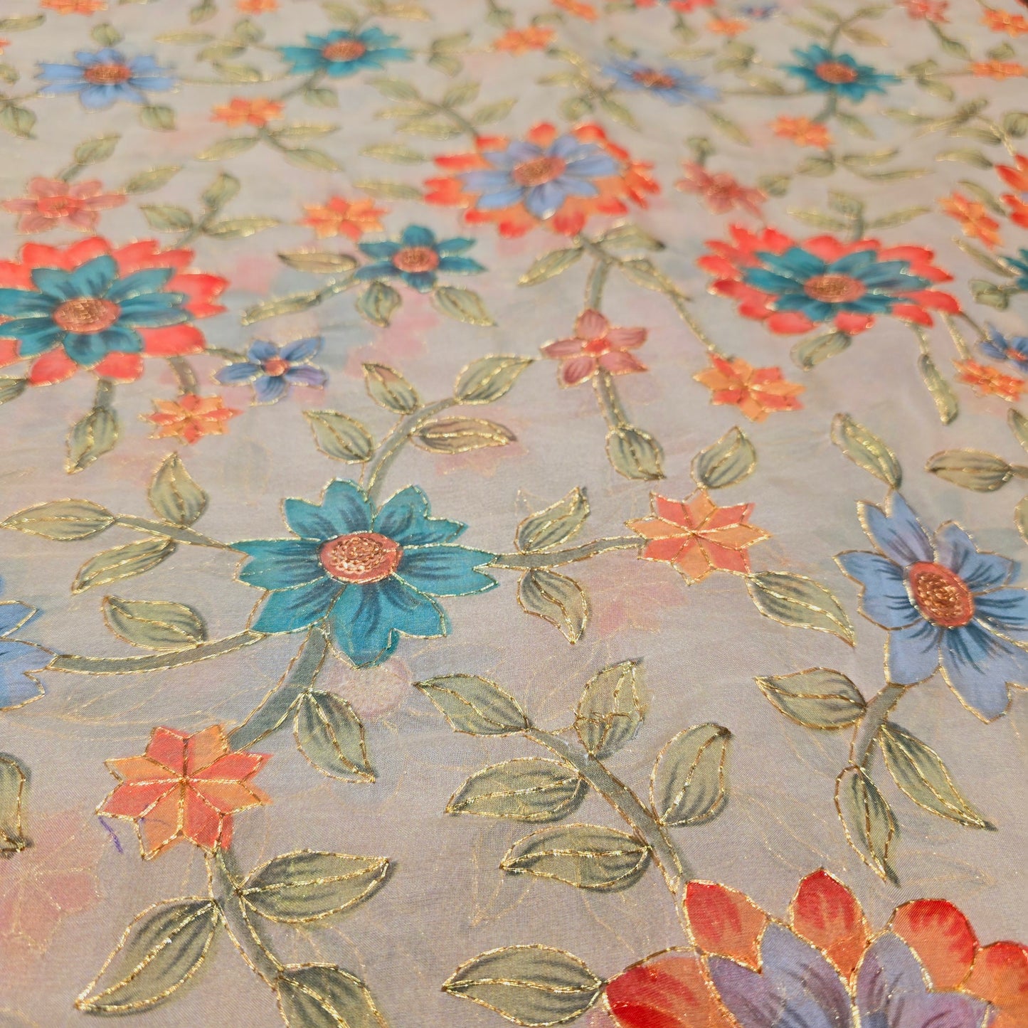 Organza Flower Print (Pista)