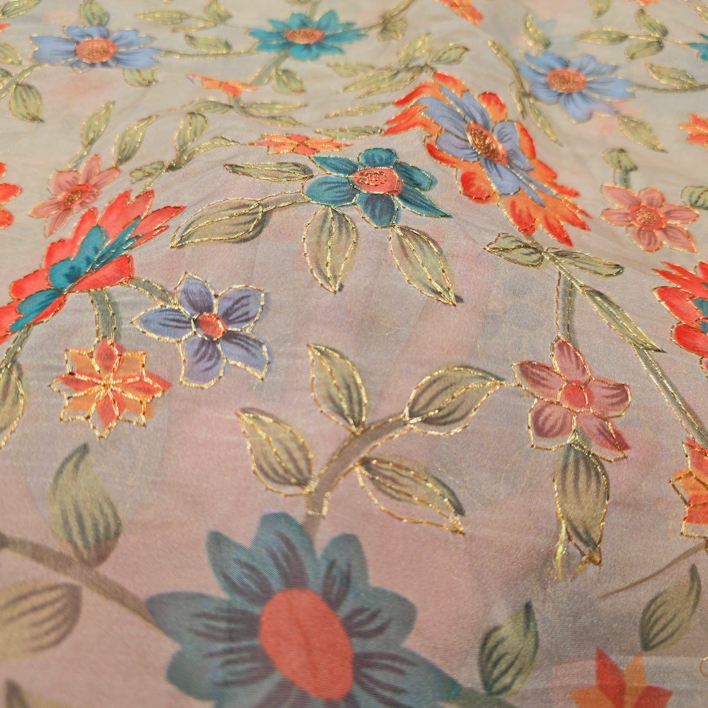 Organza Flower Print (Pista)