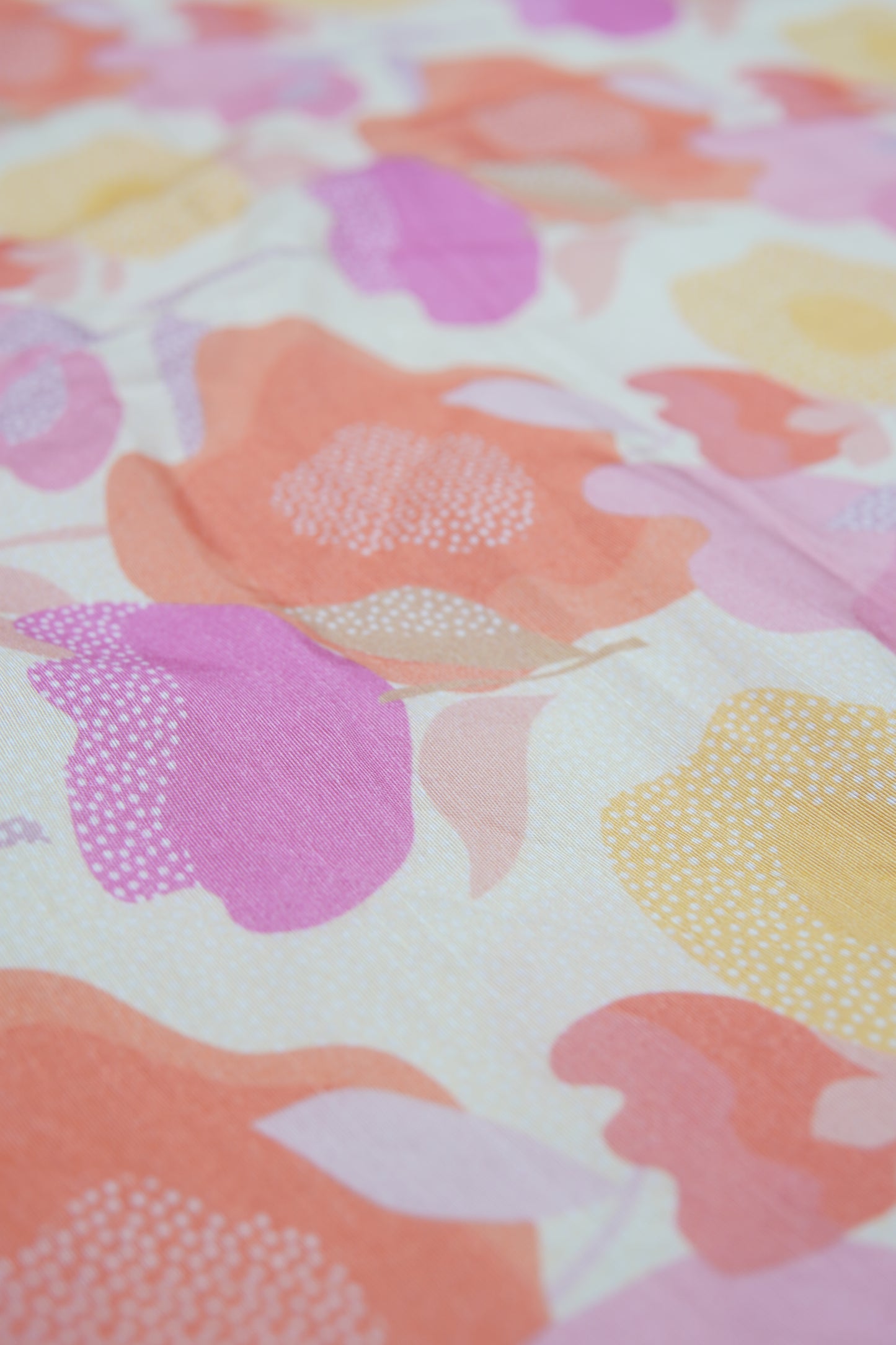 Printed Cotton Slub Fabric