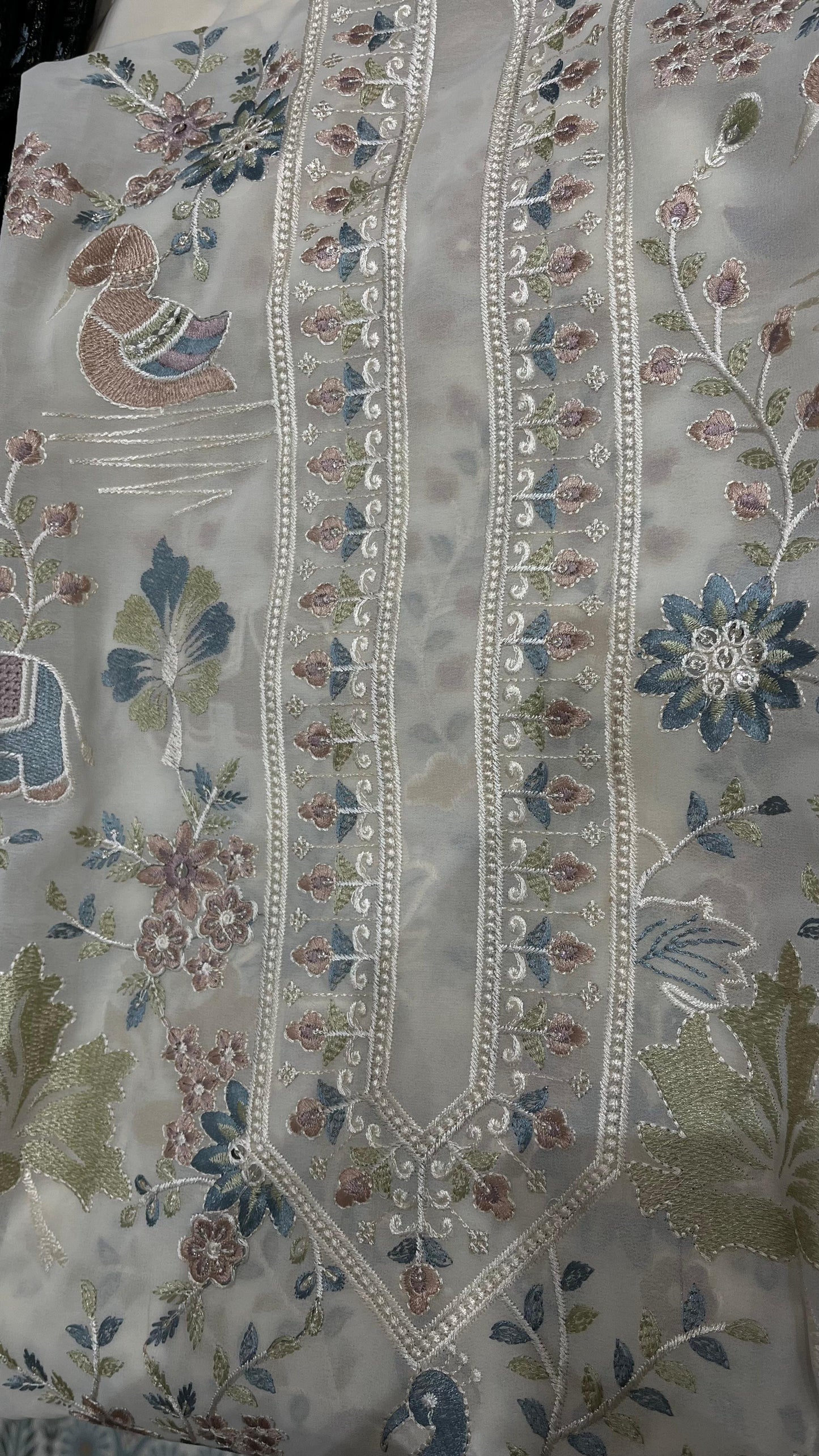 Cotton Silk Kurta Set Fabric