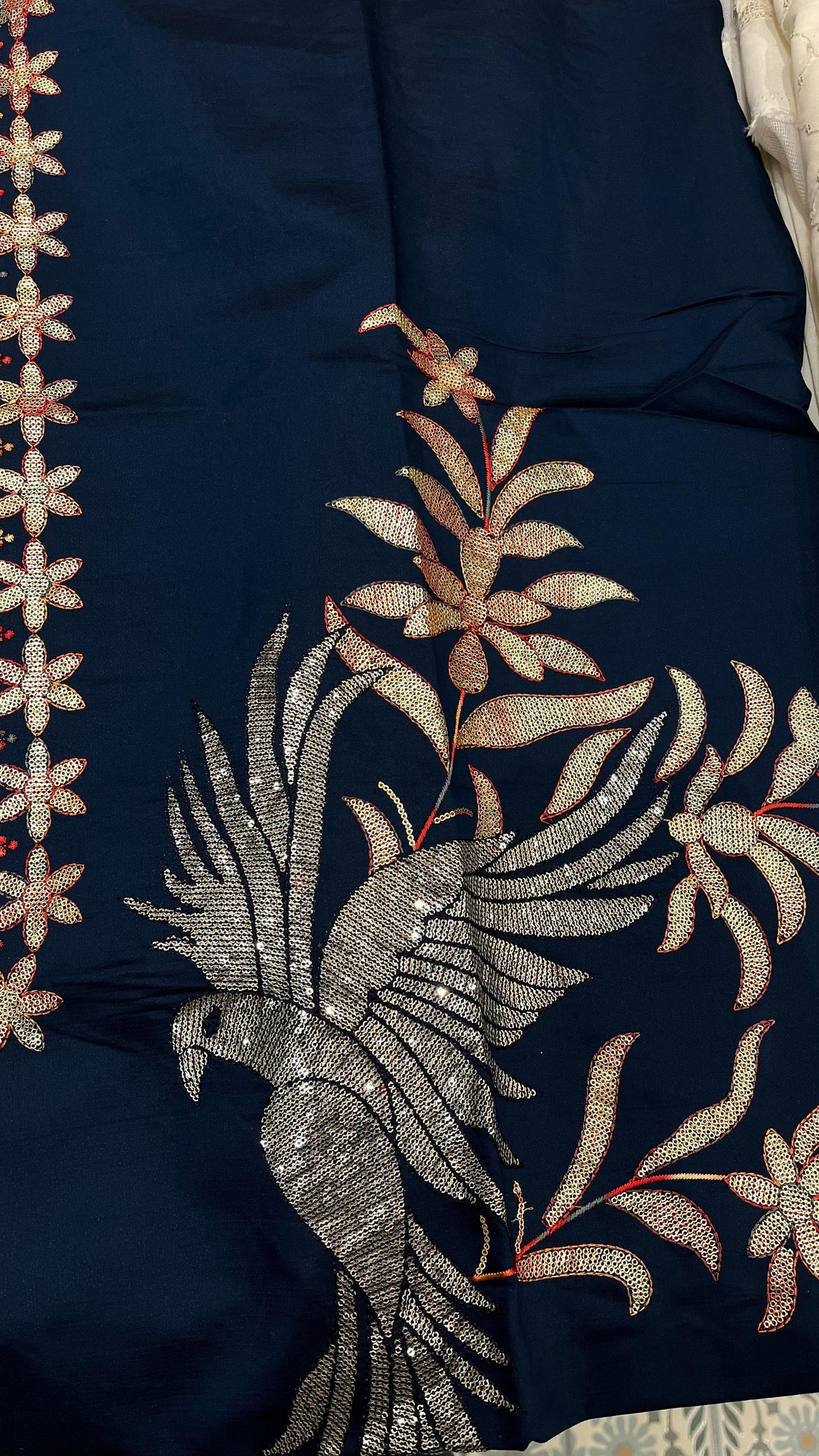 Cotton Silk Kurta Set Fabric