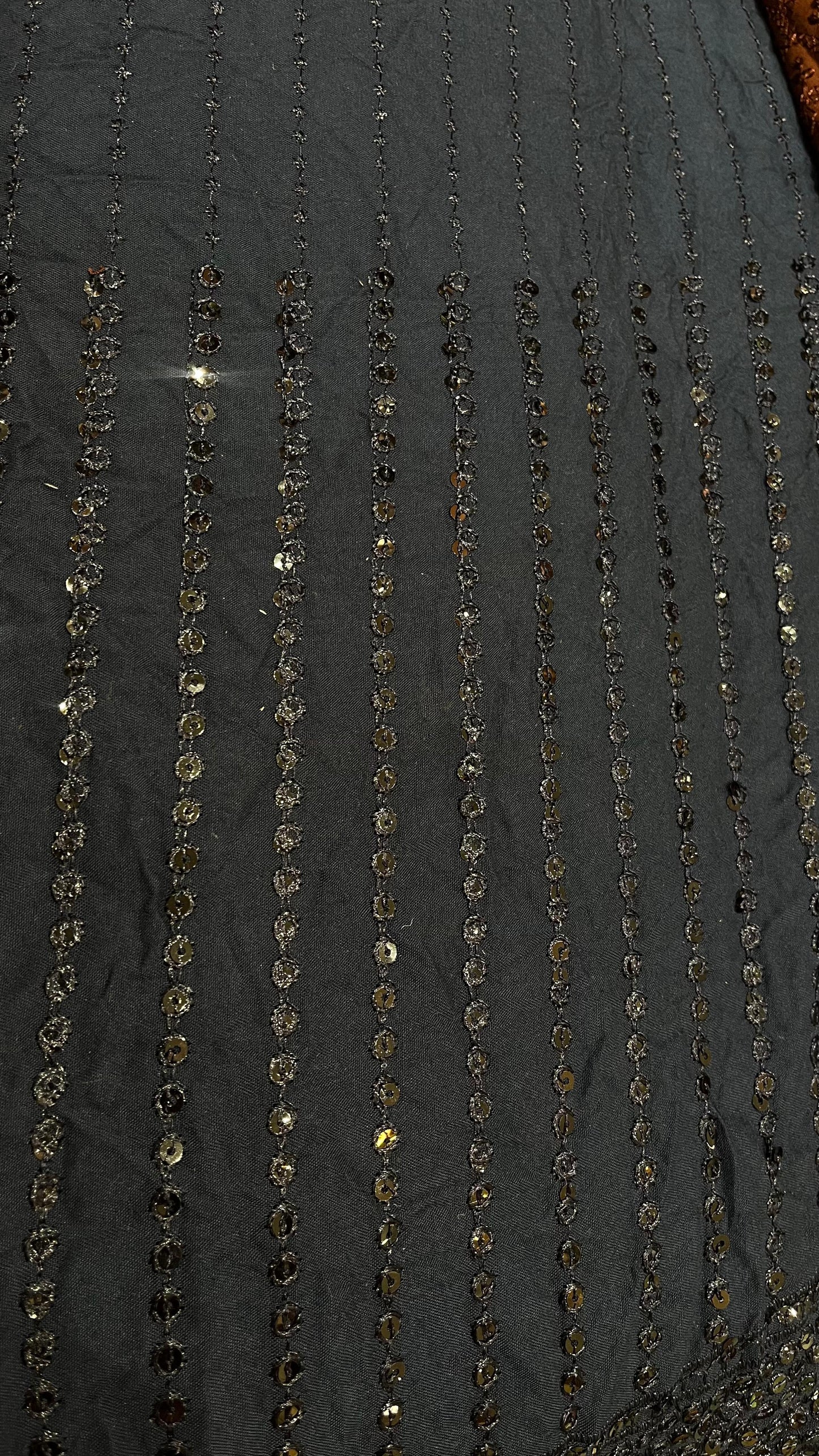 Rayon Fabric with Sifli Work