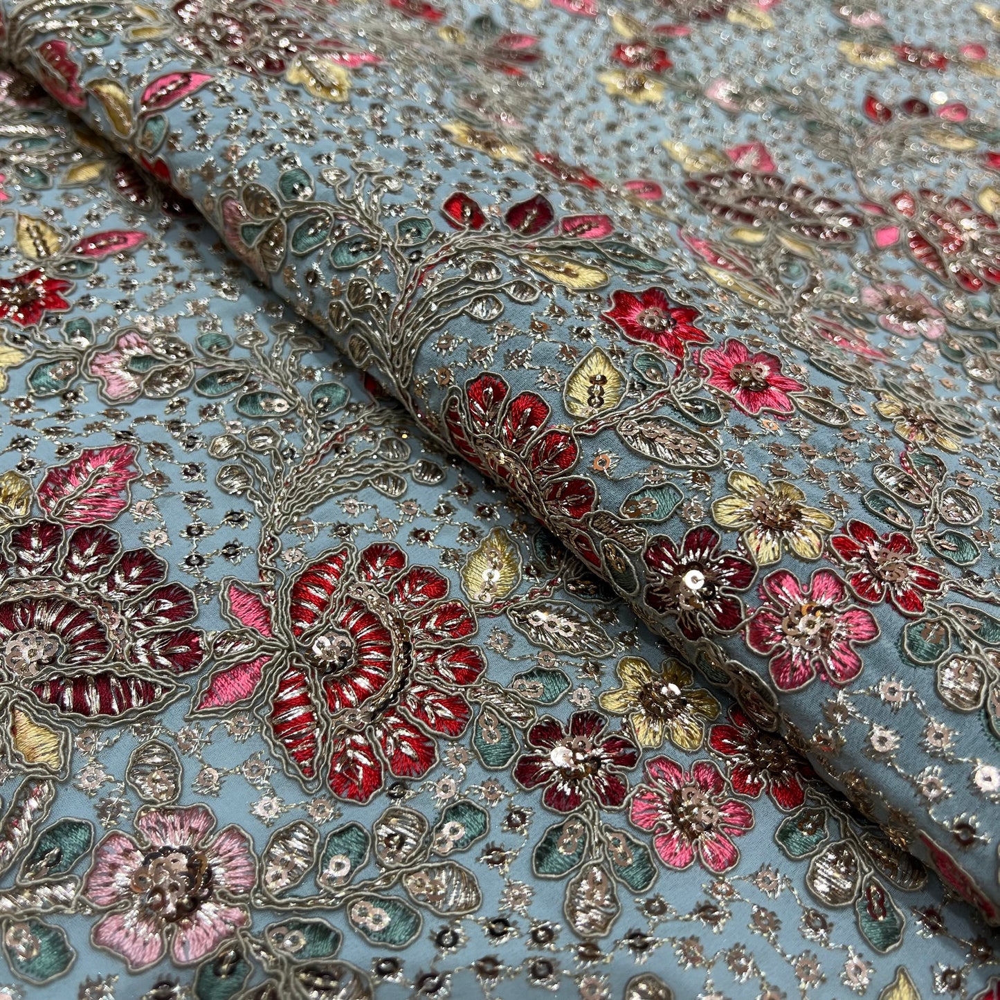 Royalty Fabric (Blue)
