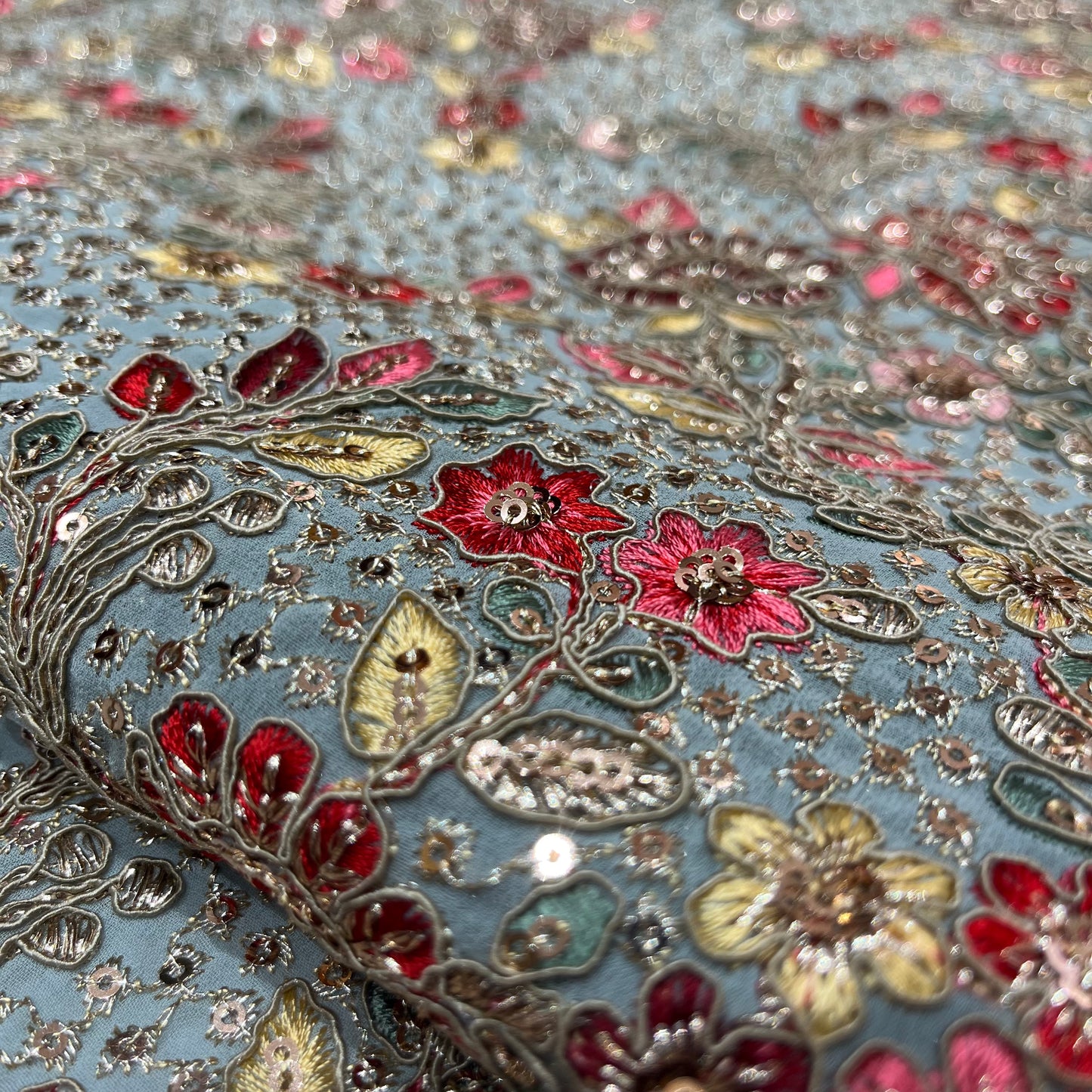 Royalty Fabric (Blue)