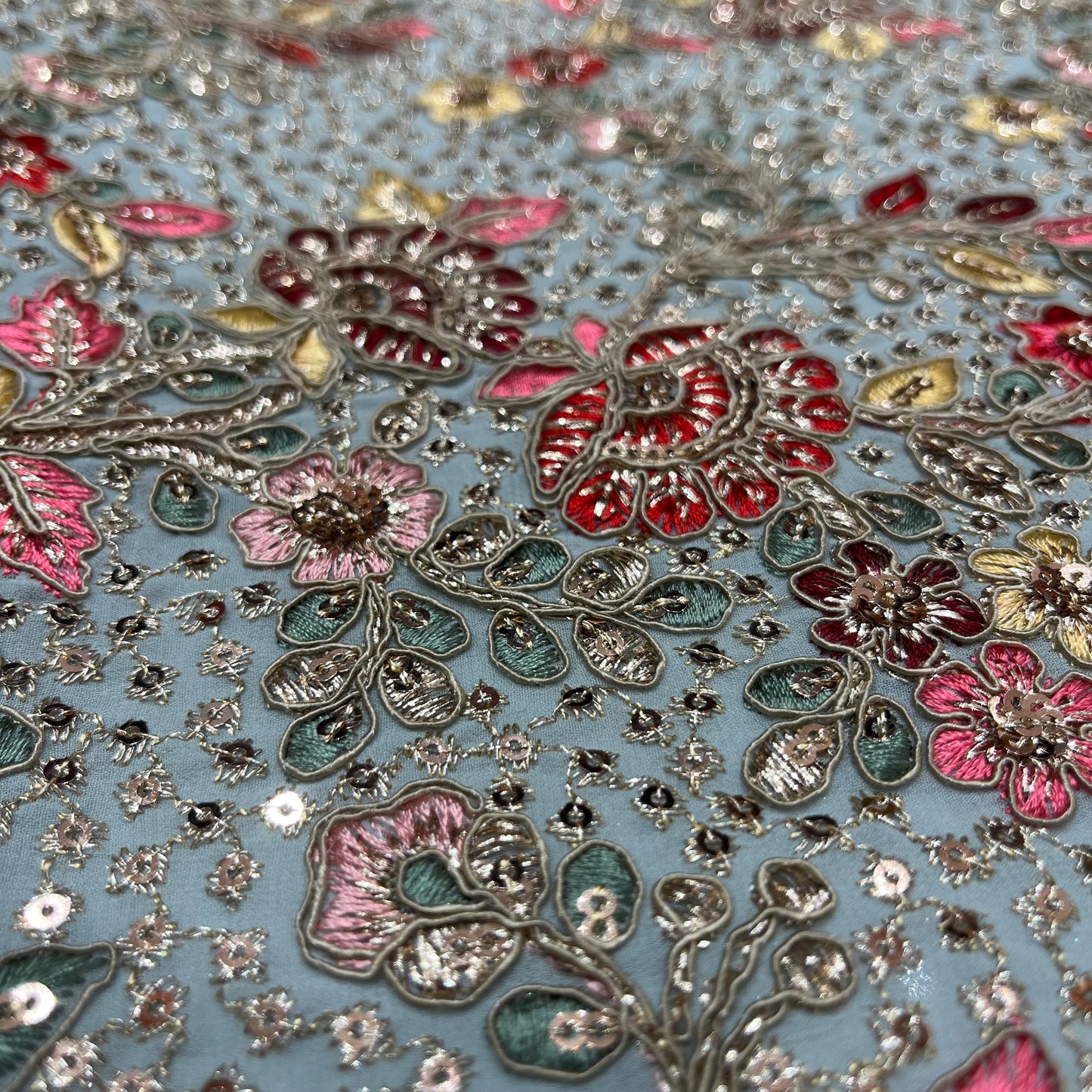 Royalty Fabric (Blue)
