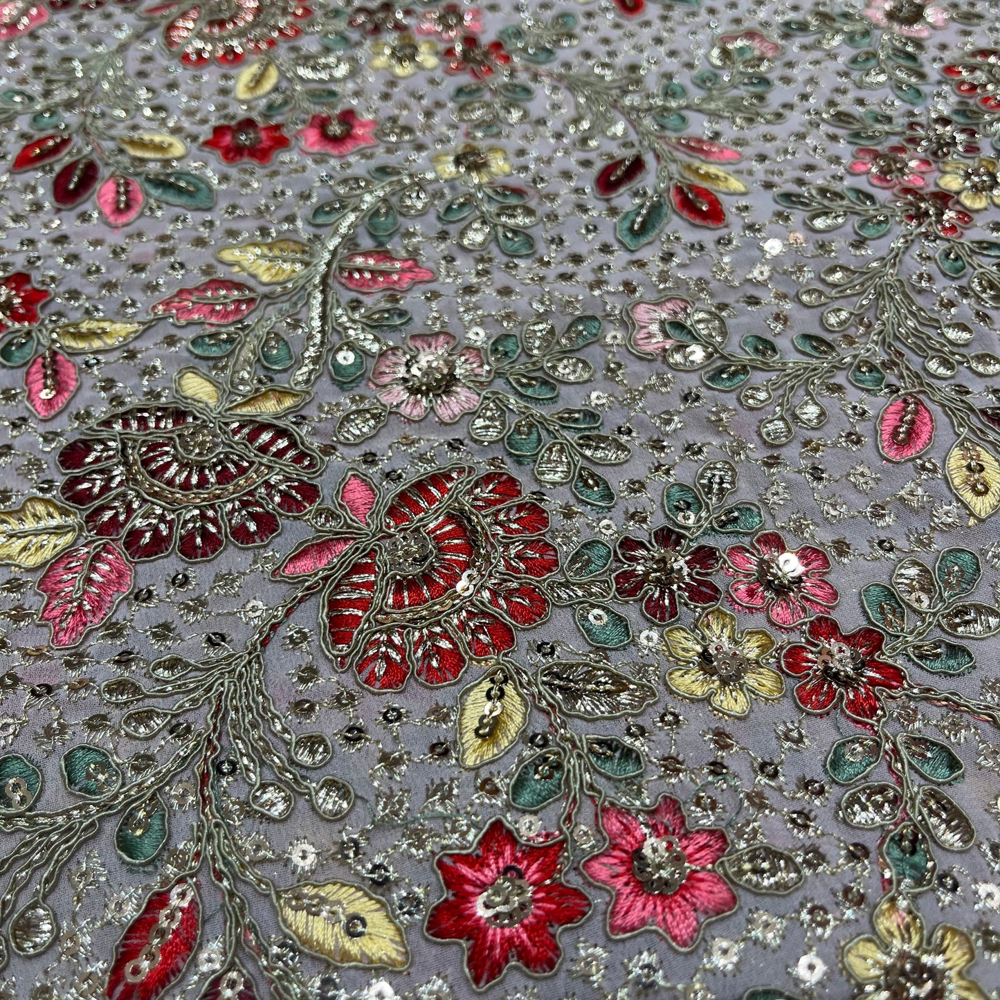 Royalty Fabric (Grey)
