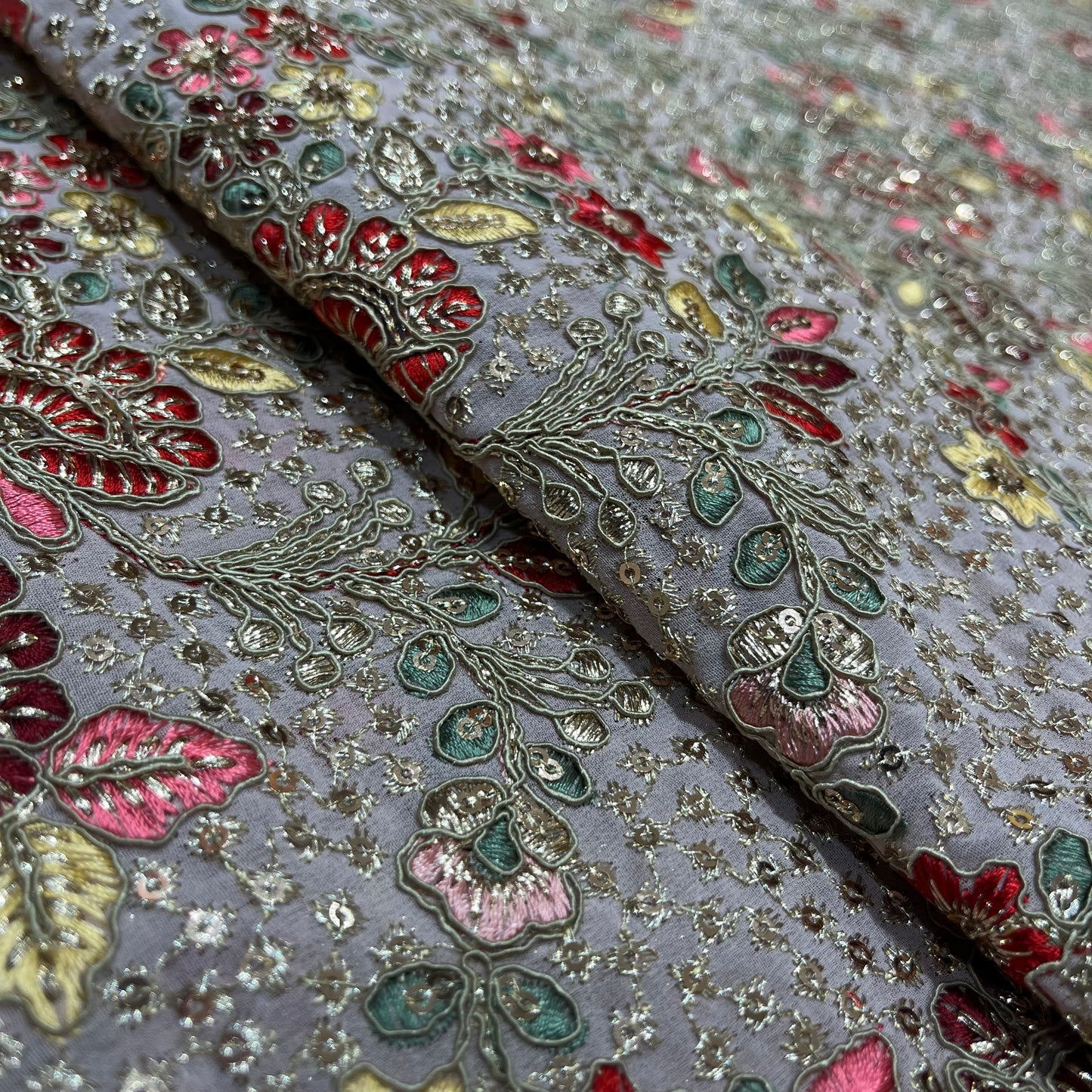 Royalty Fabric (Grey)