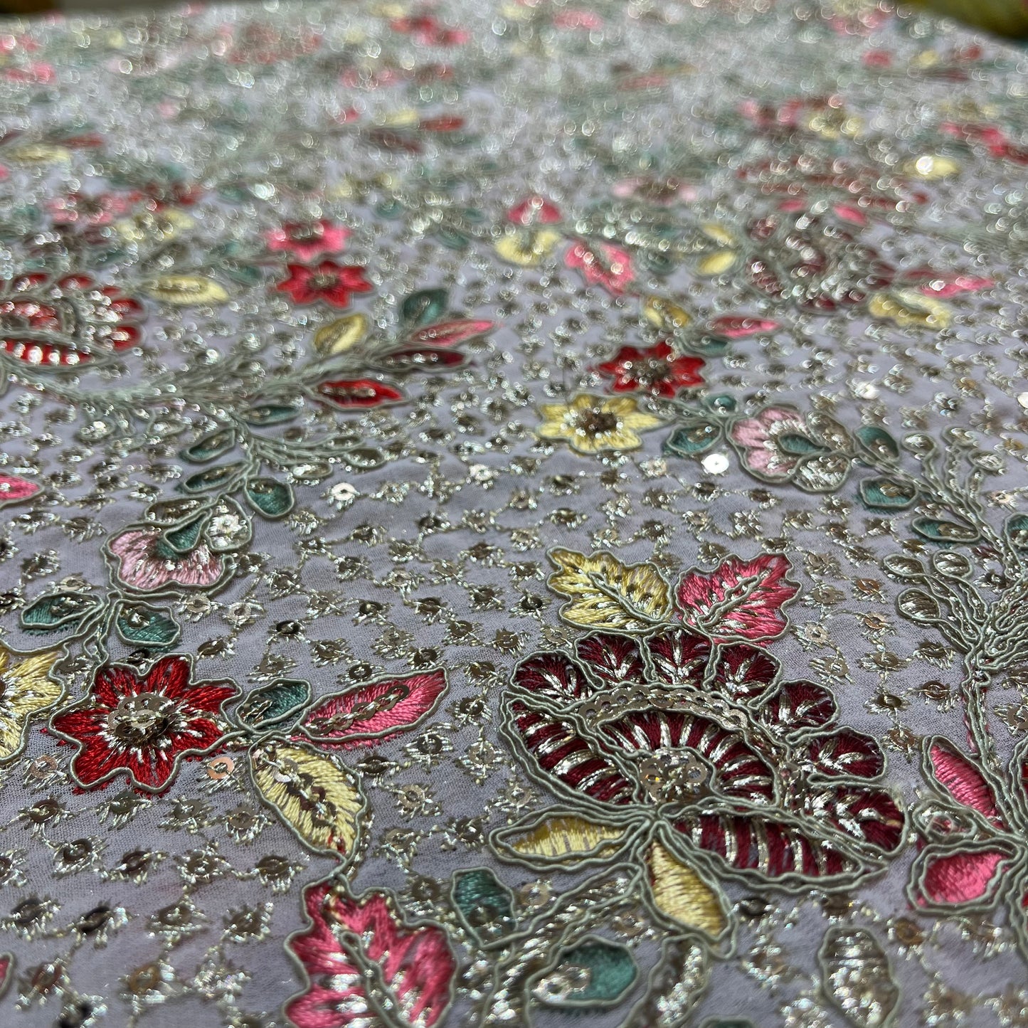 Royalty Fabric (Grey)