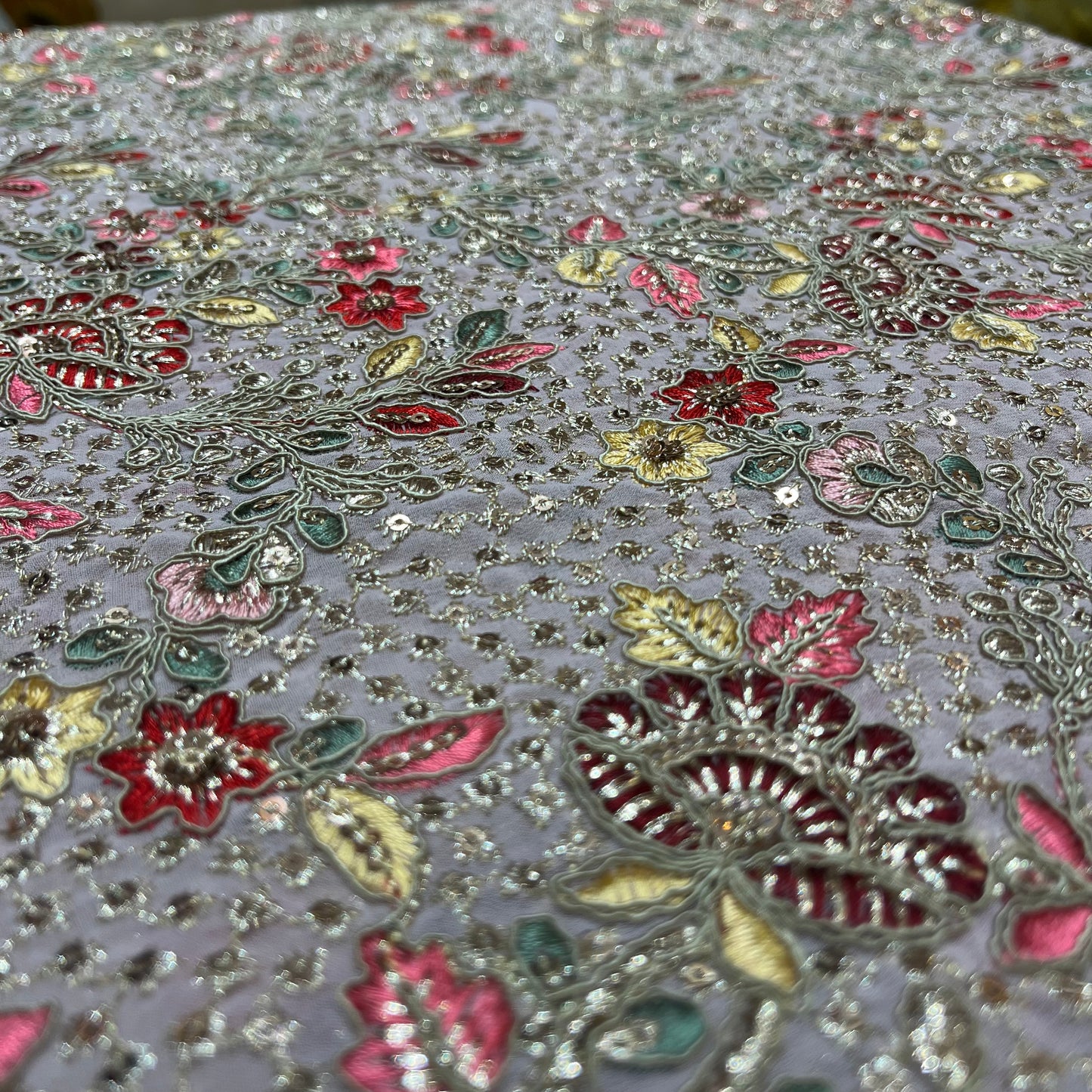 Royalty Fabric (Grey)
