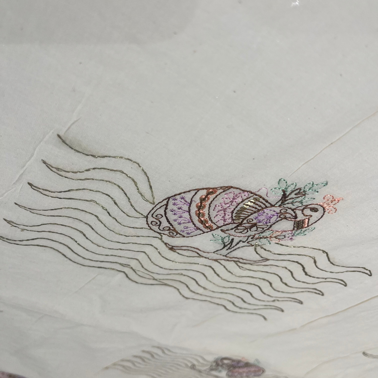 Cotton Threadwork (Peacock)