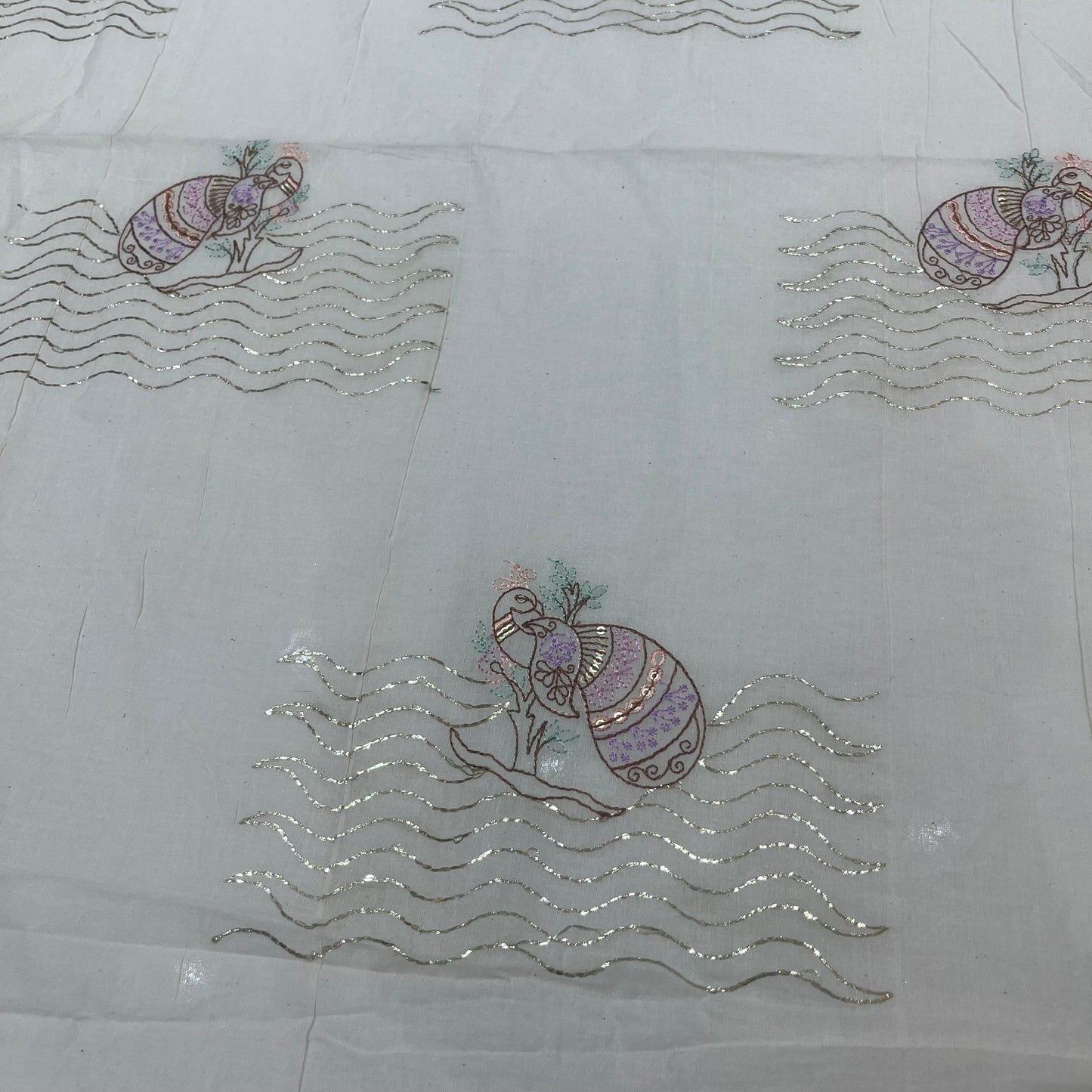 Cotton Threadwork (Peacock)