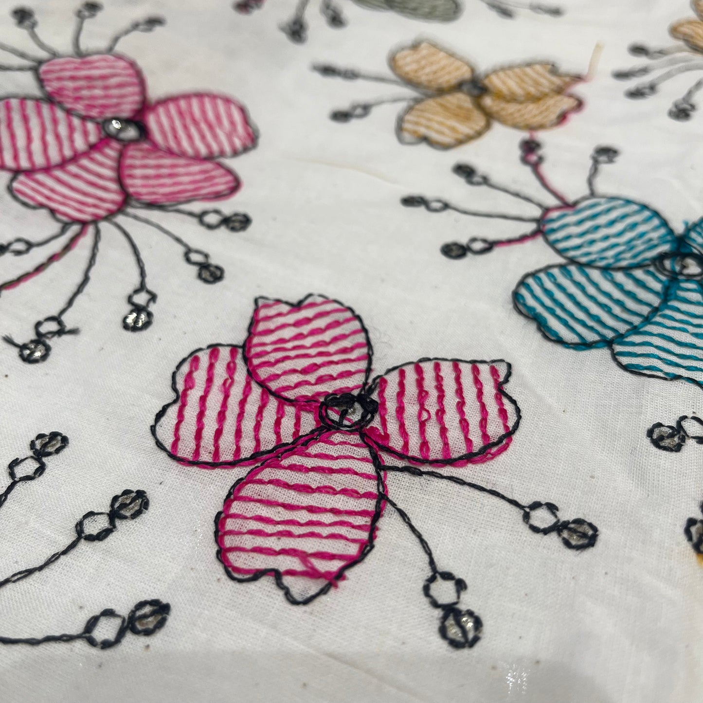 Cotton Thread (Floral Pattern)
