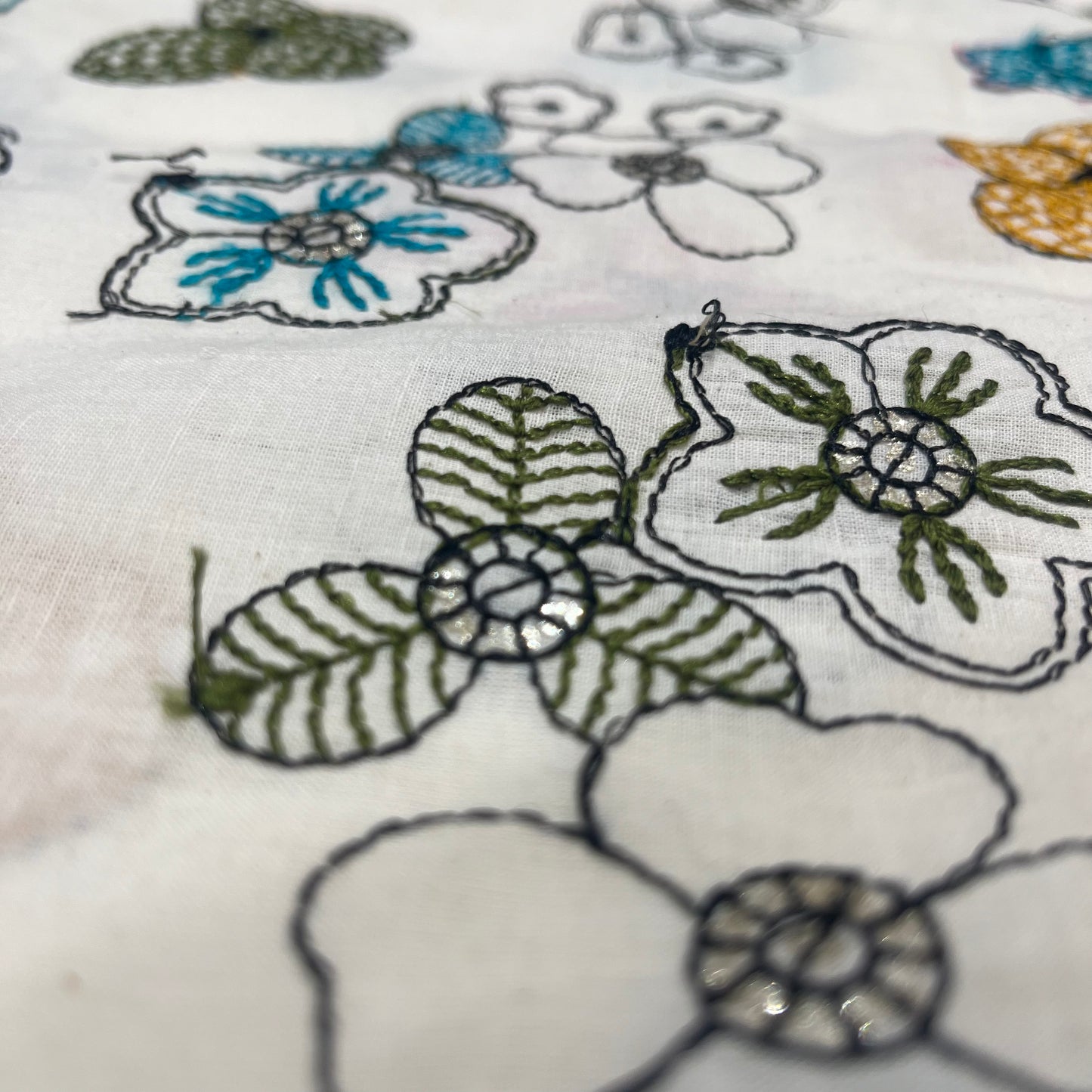 Cotton Thread (multi floral)