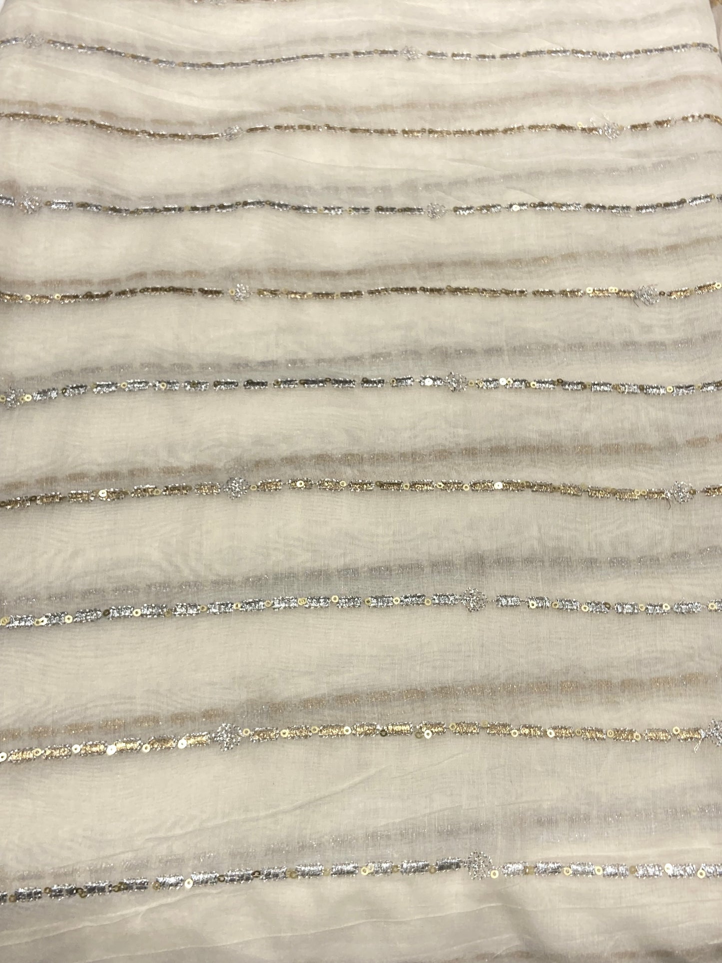Chanderi Boota Fabric