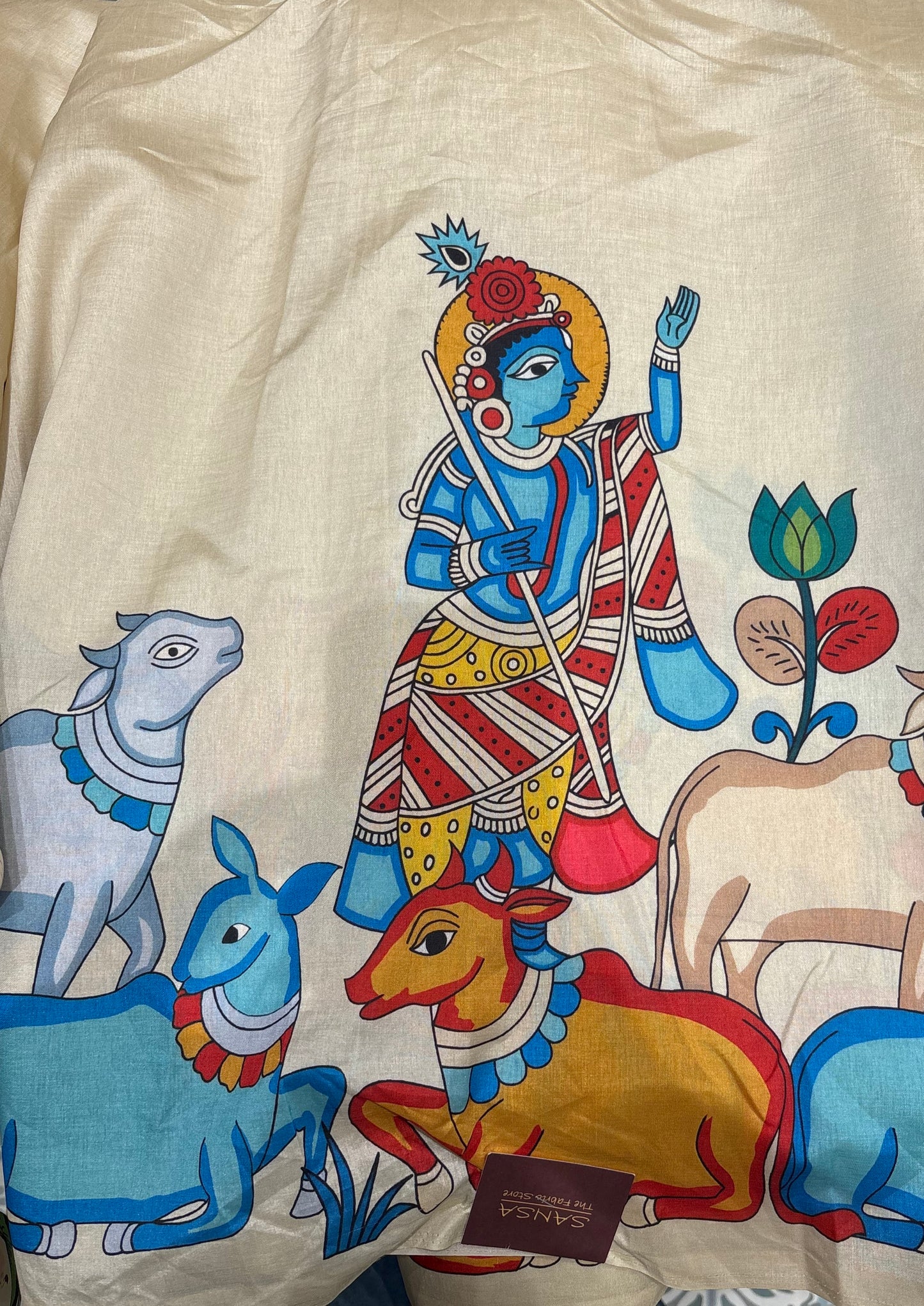 Pichwai Fabric