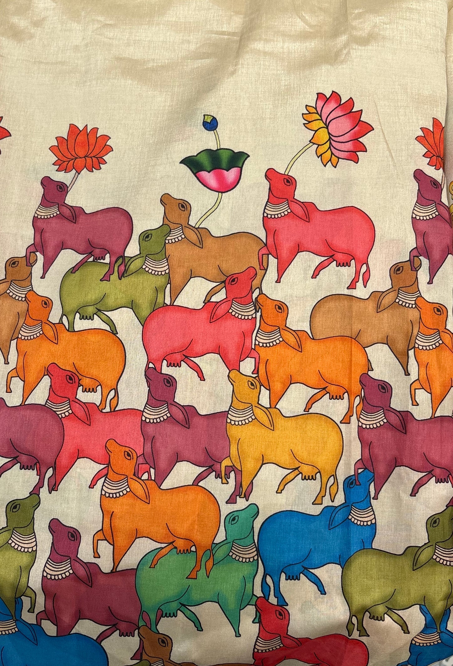 Pichwai Fabric