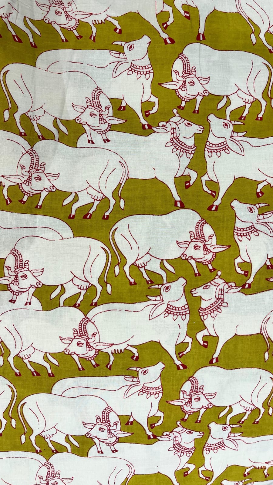 Pichwai Print Jaipuri Cotton