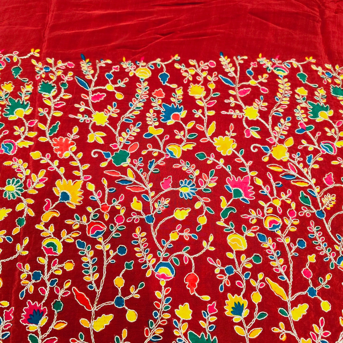 Italian Crepe (Deep Red)