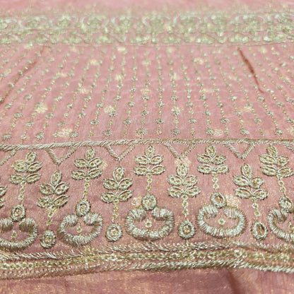 Tissue with Chota Buta & Border (Baby Pink)