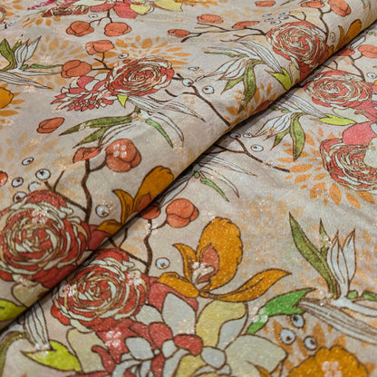 Tissue Flower Print (Peach)
