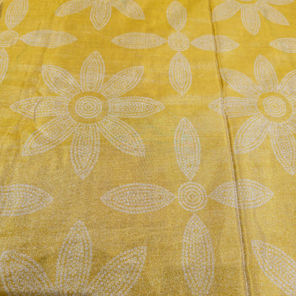 Tissue Bandni Print (Yellow)