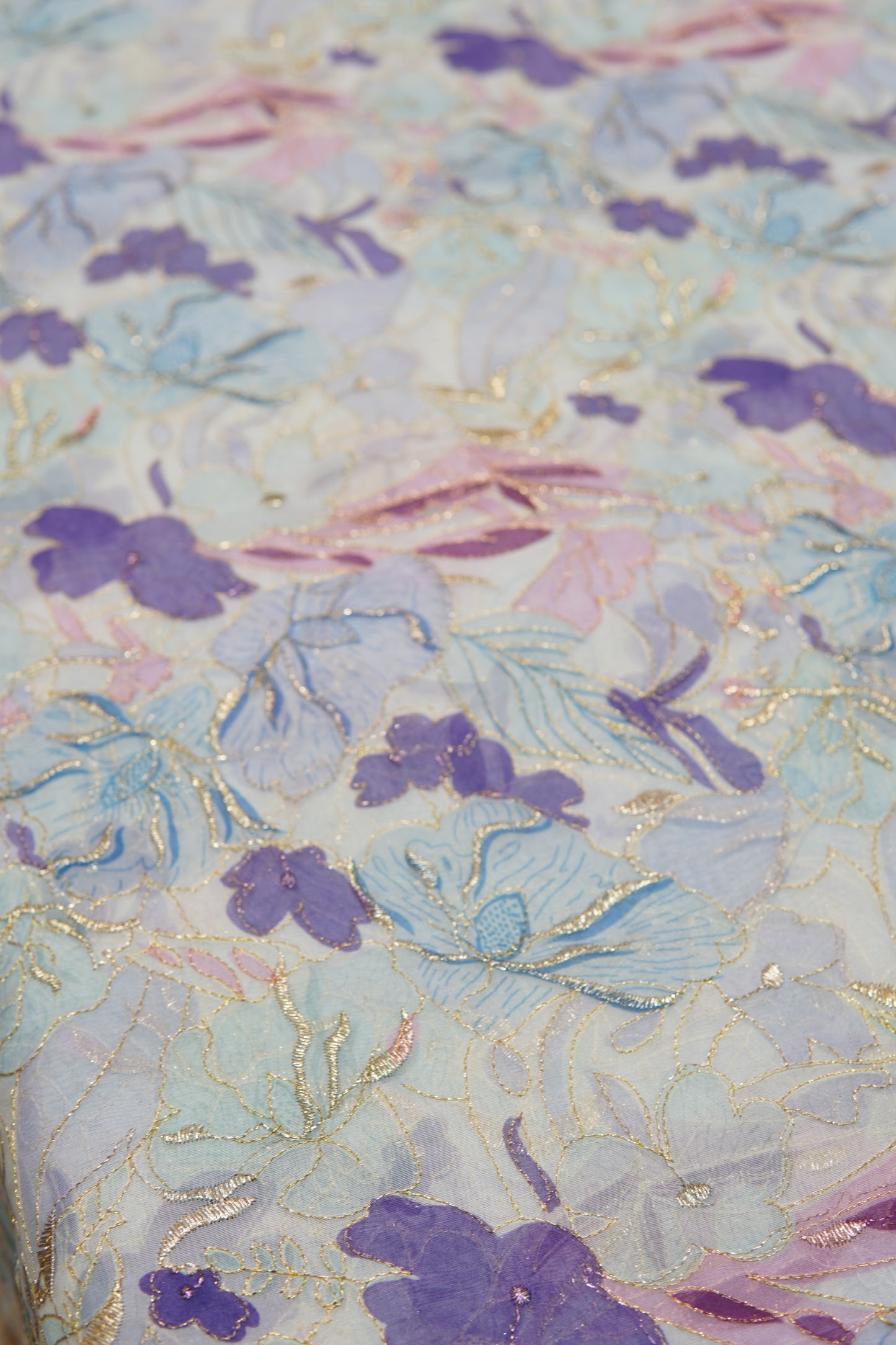 Digital Printed Organza Fabric