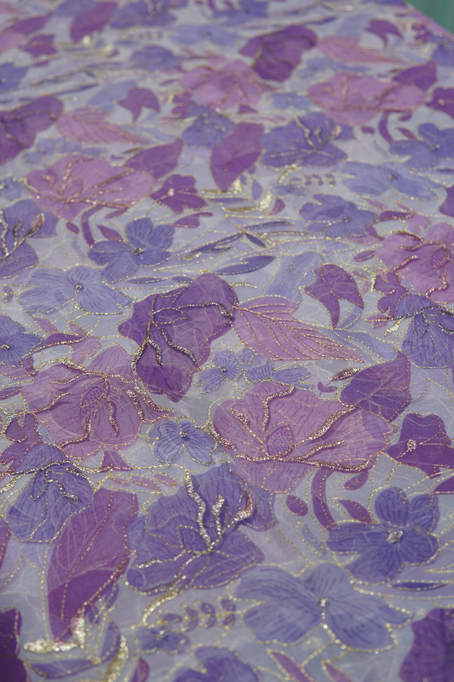 Digital Printed Organza Fabric