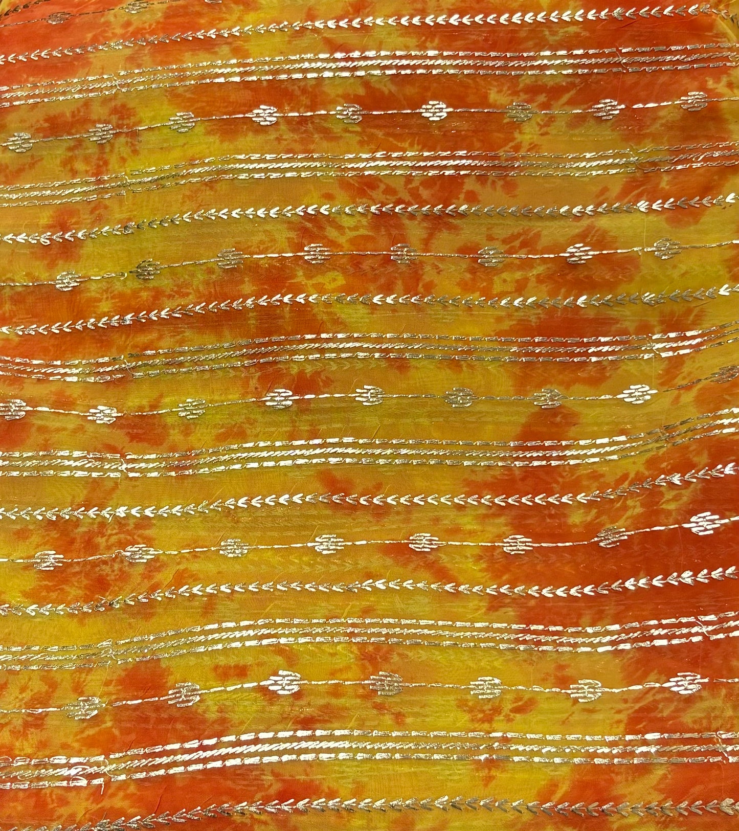 Organza with Gota Work