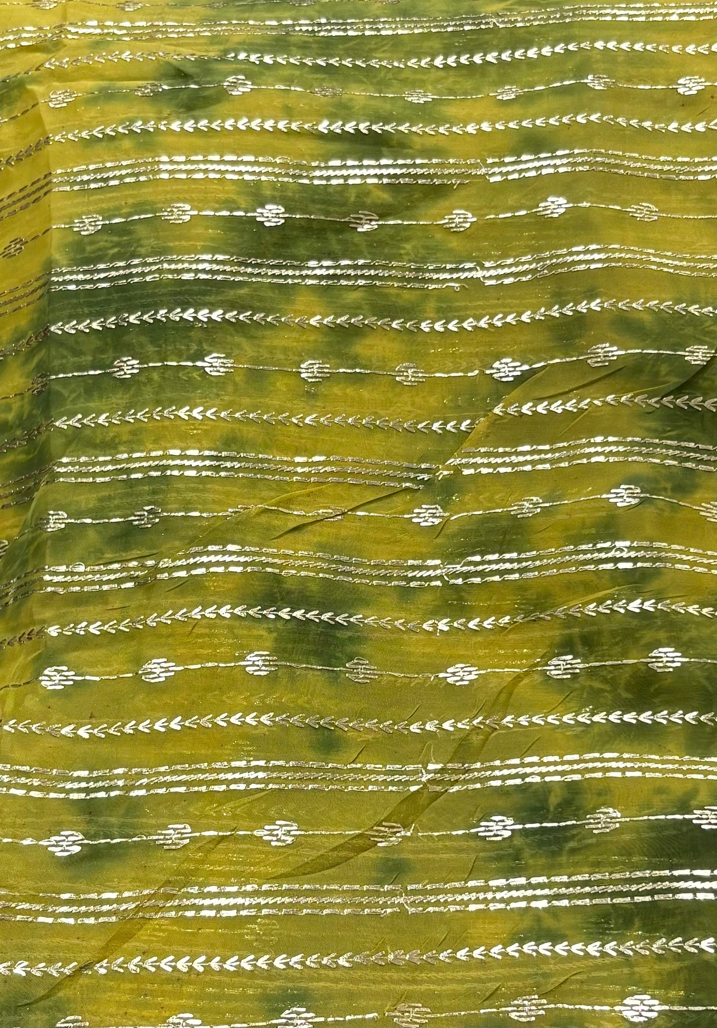 Organza with Gota Work