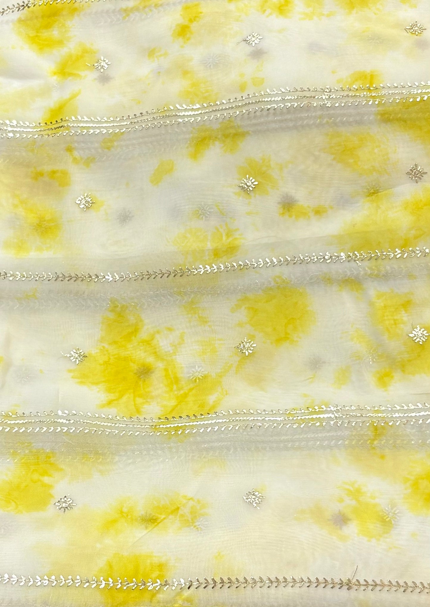 Organza with Gota Work