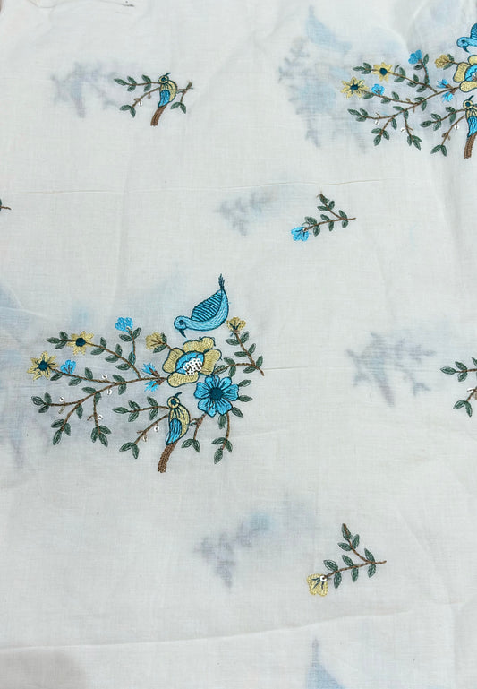 Kora cotton thread work
