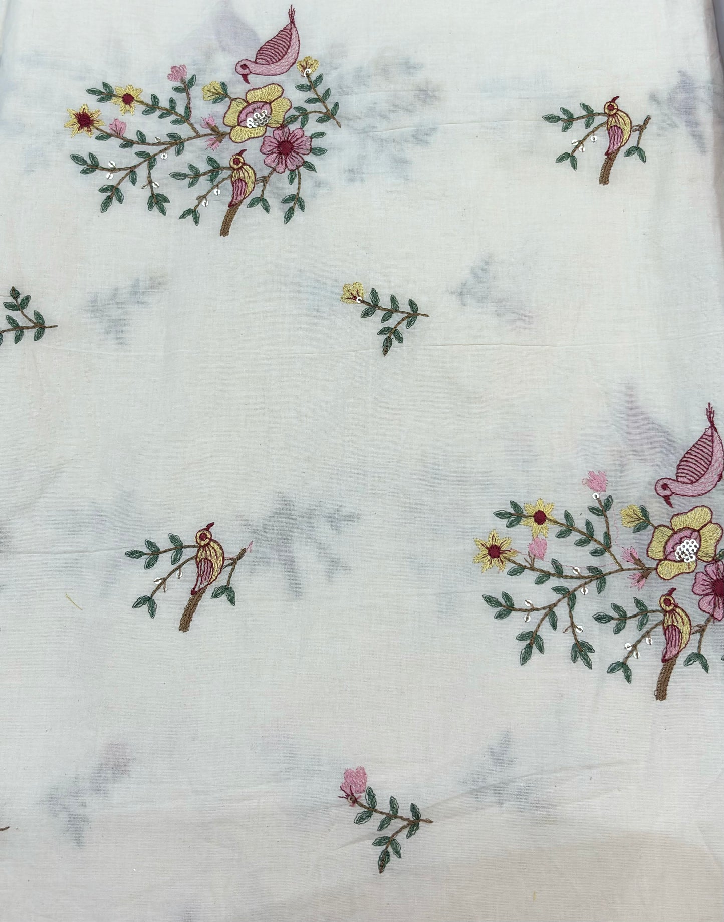 Kora cotton thread work