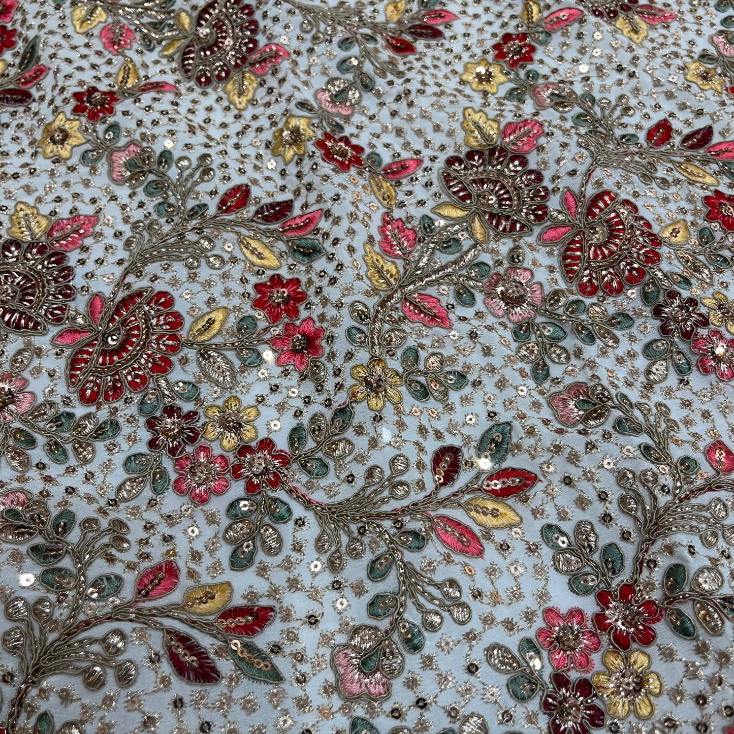 Royalty Fabric (Light Blue)