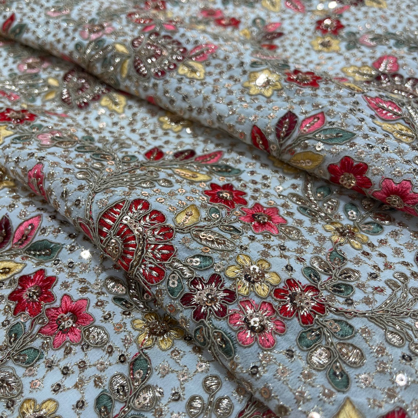 Royalty Fabric (Light Blue)
