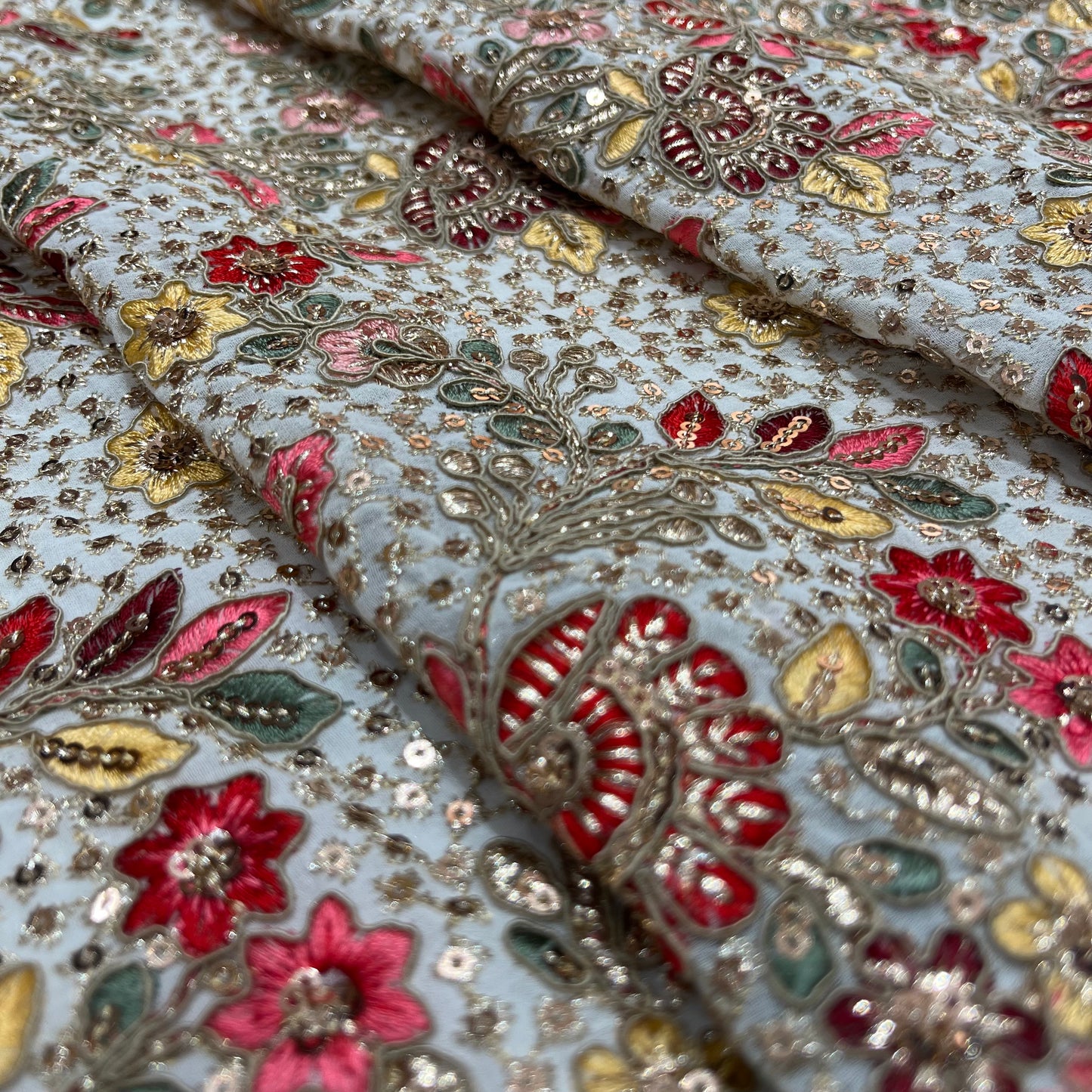 Royalty Fabric (Light Blue)