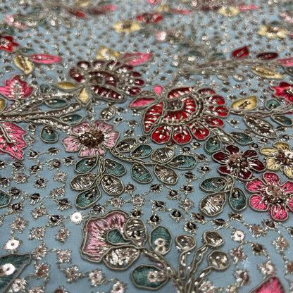 Royalty Fabric (Blue)