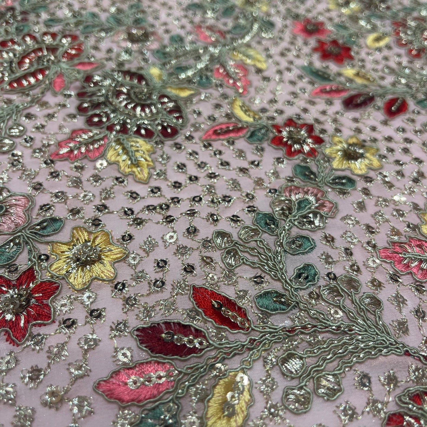 Royalty Fabric (Light Pink)