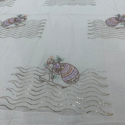 Cotton Threadwork (Peacock)