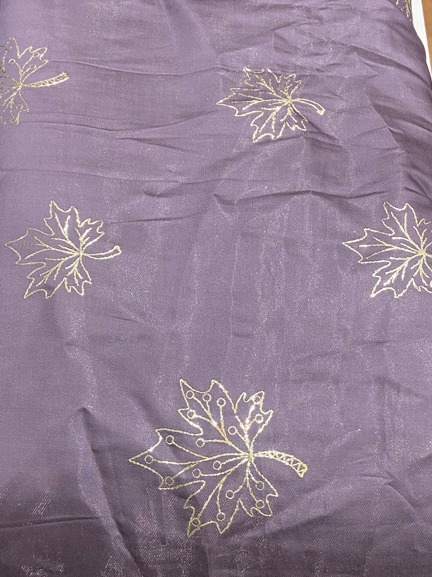 COTTON SILK FOIL FABRIC
