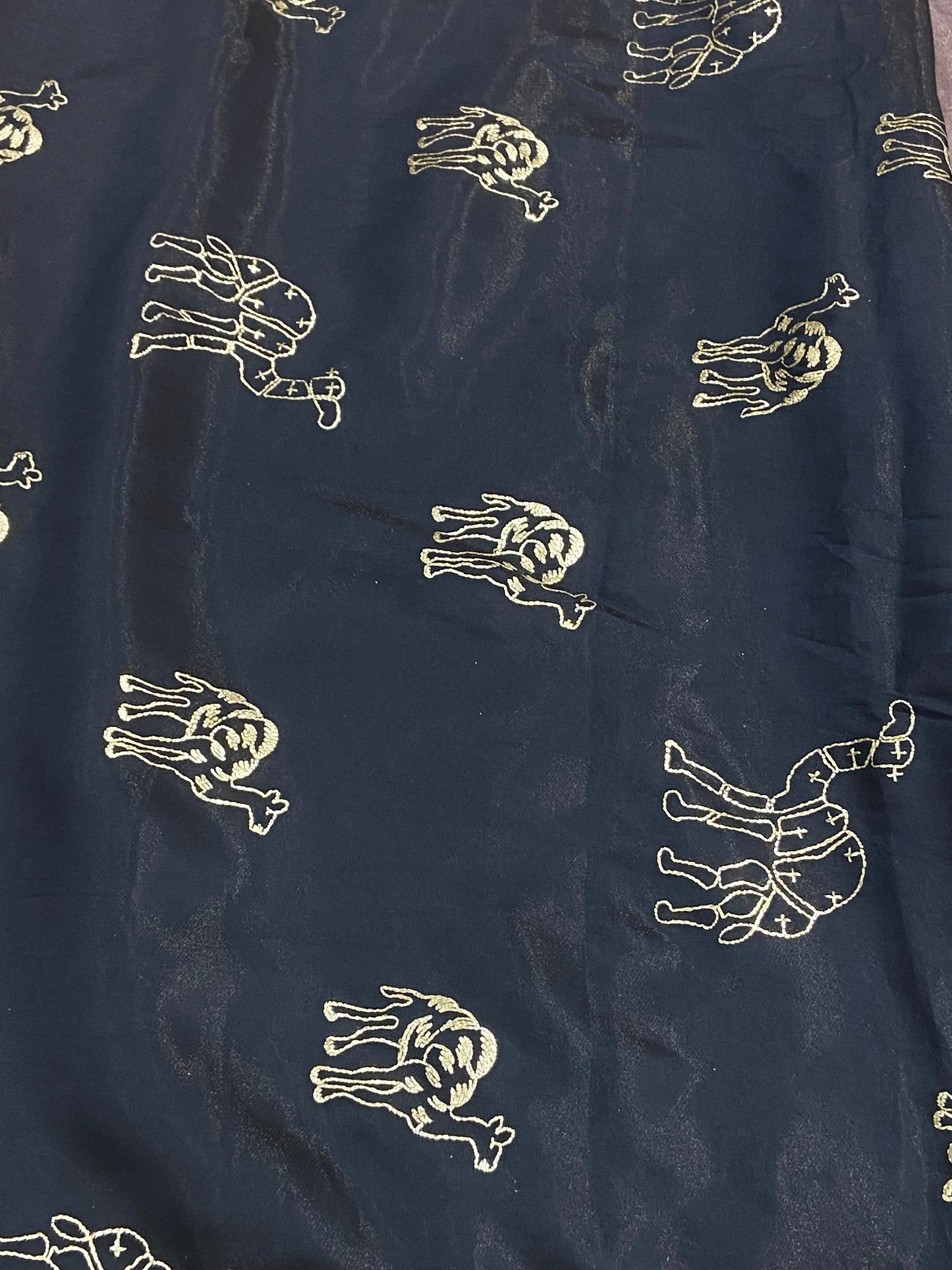 COTTON SILK FOIL FABRIC