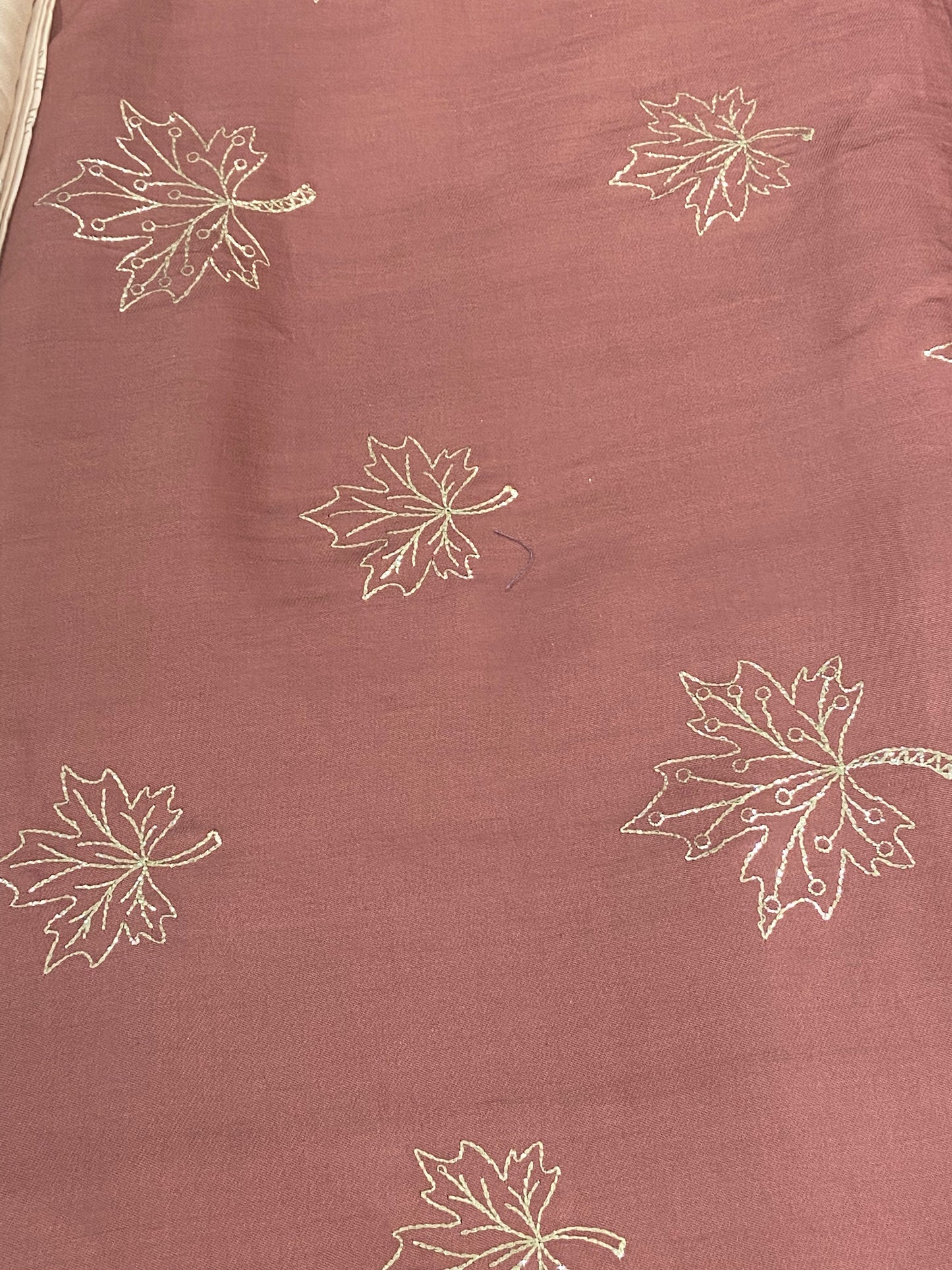 COTTON SILK FOIL FABRIC