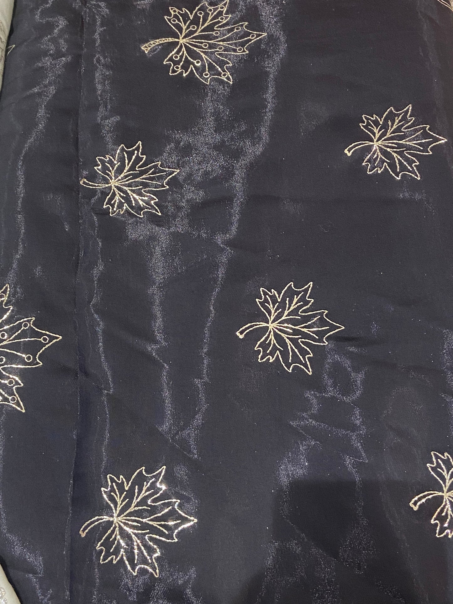 COTTON SILK FOIL FABRIC