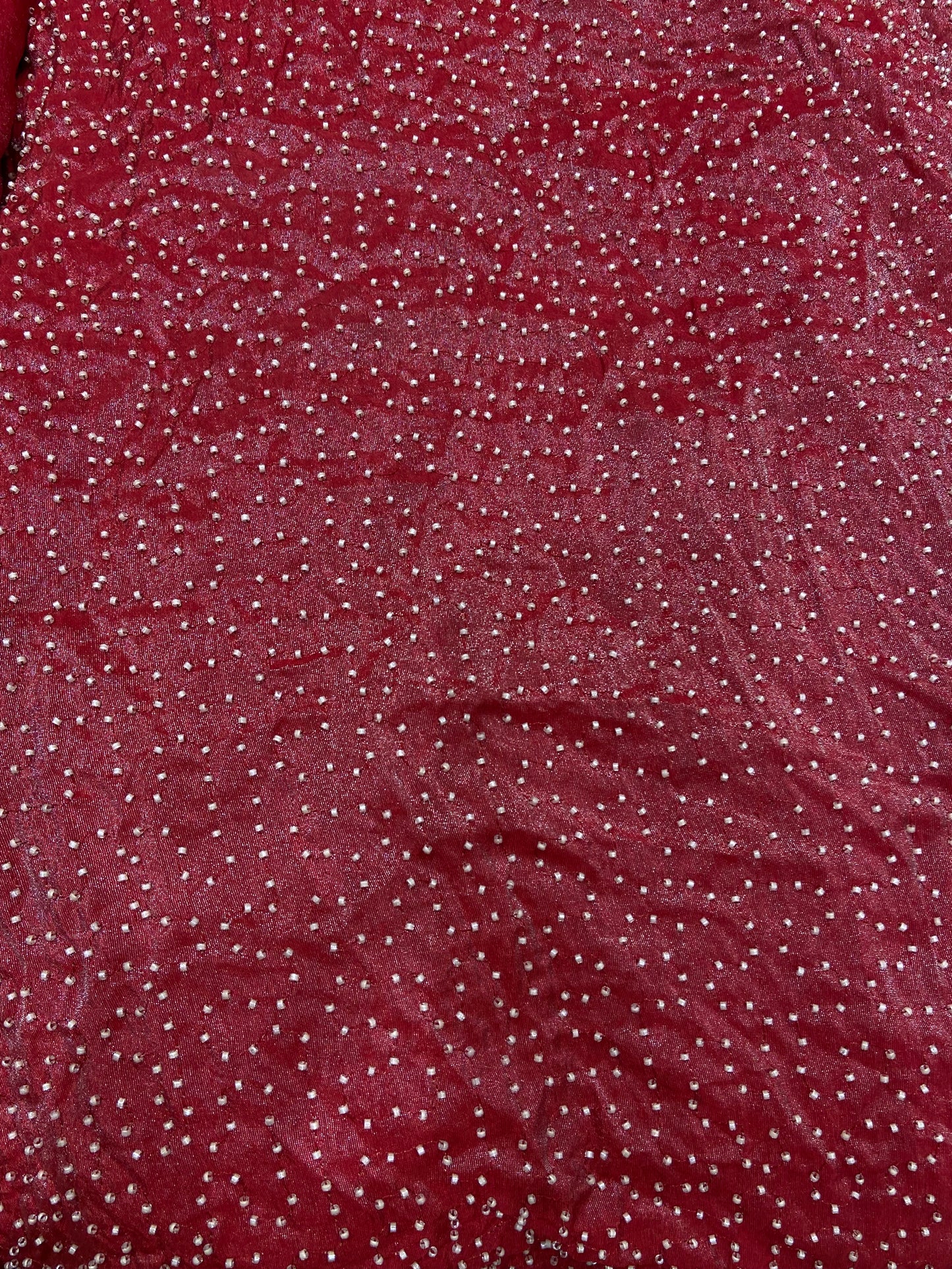 Tissue Fabric with Cutpipes Work