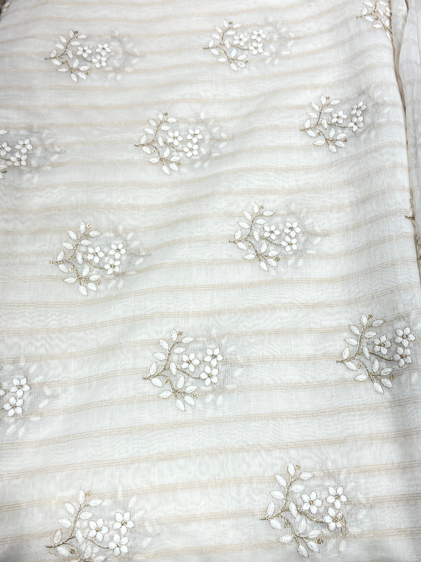 Chanderi Boota Fabric