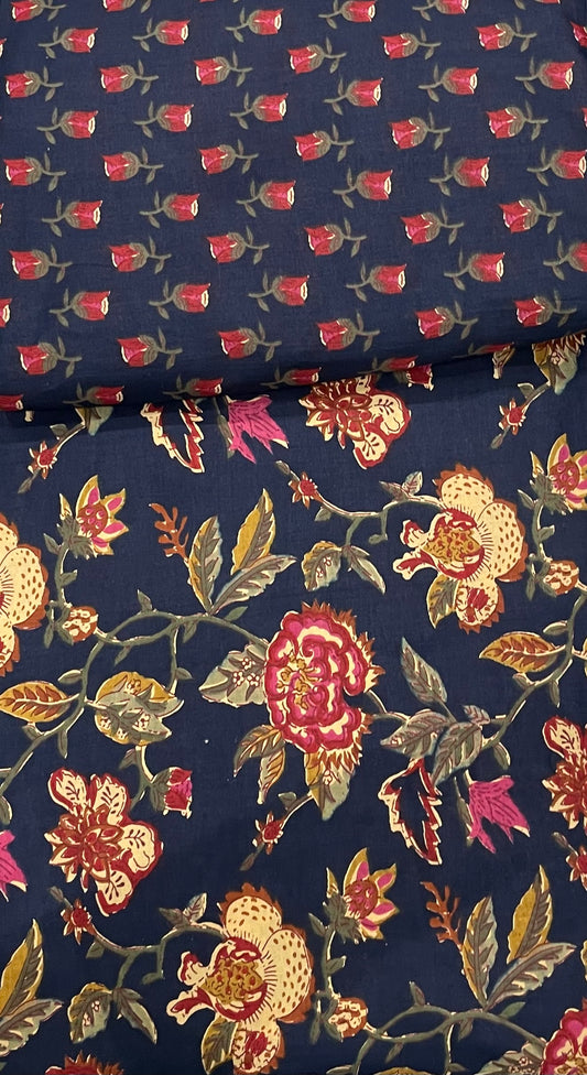 Jaipuri Cotton (Pant + Kurti )