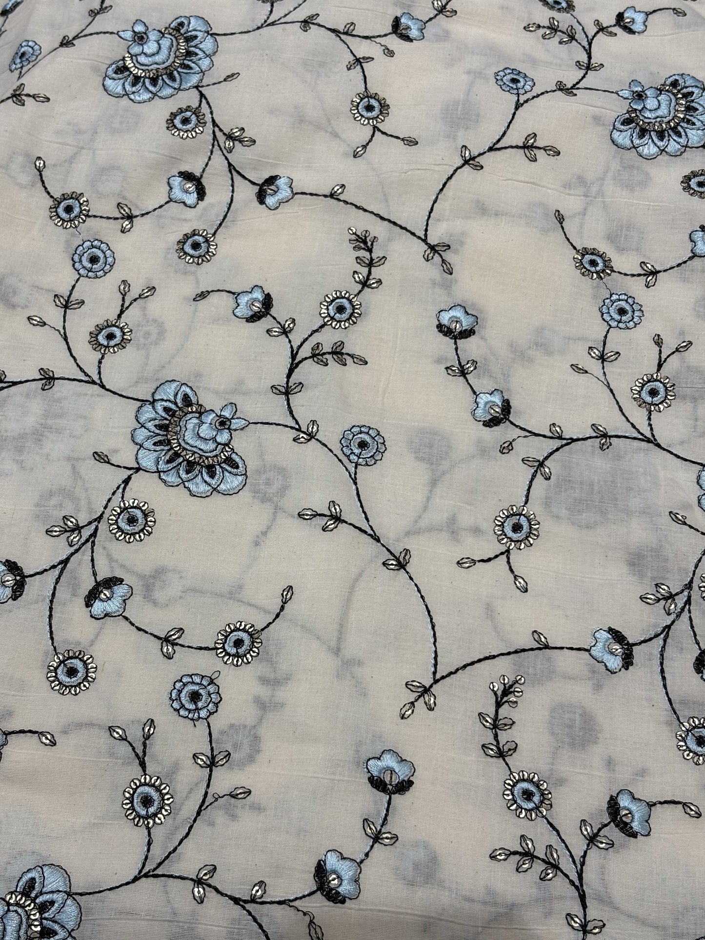 Threadwork on Kora Cotton