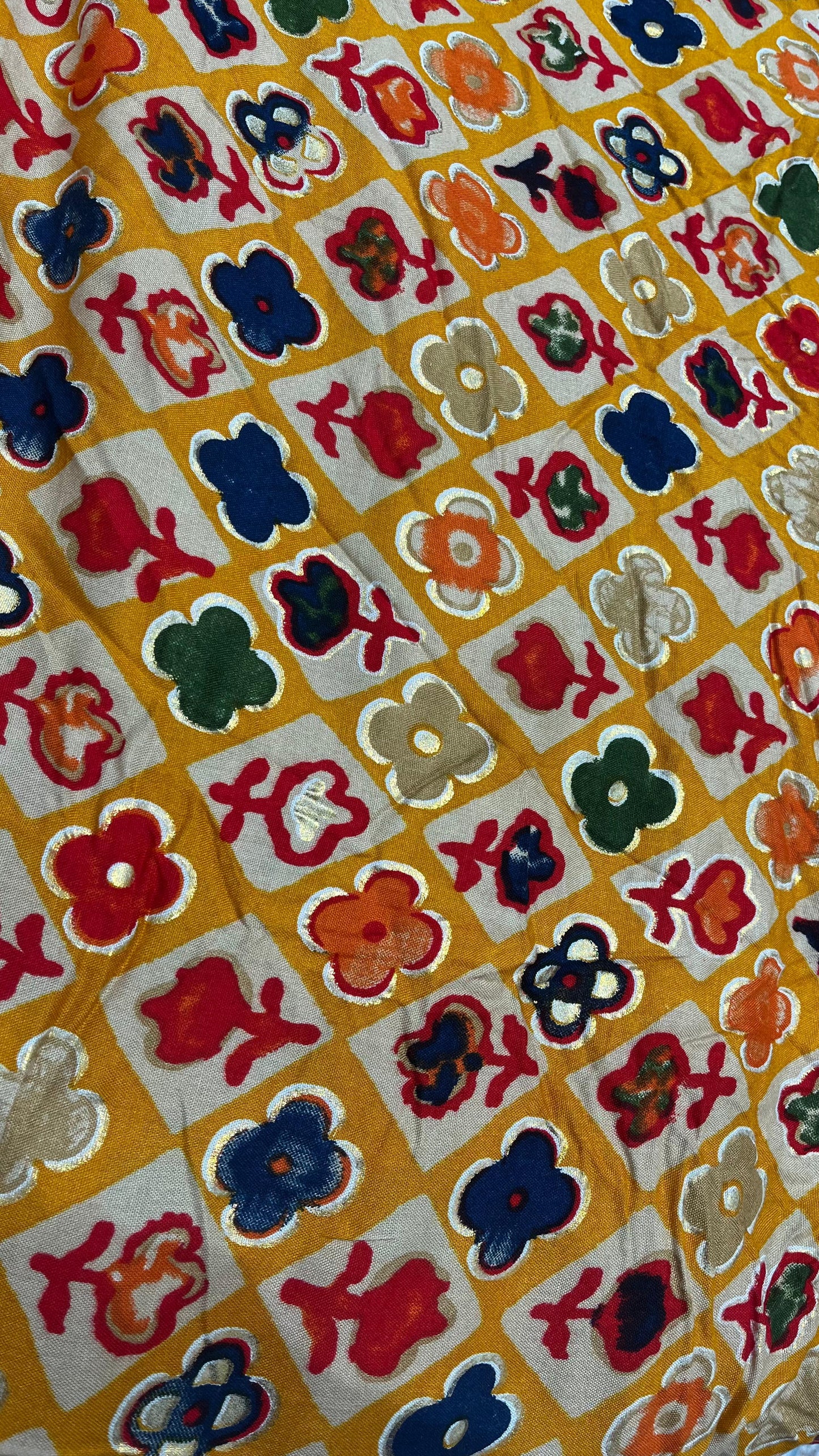 Rayon Print Fabric