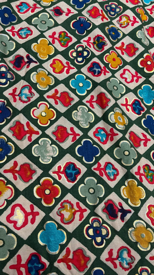 Rayon Print Fabric